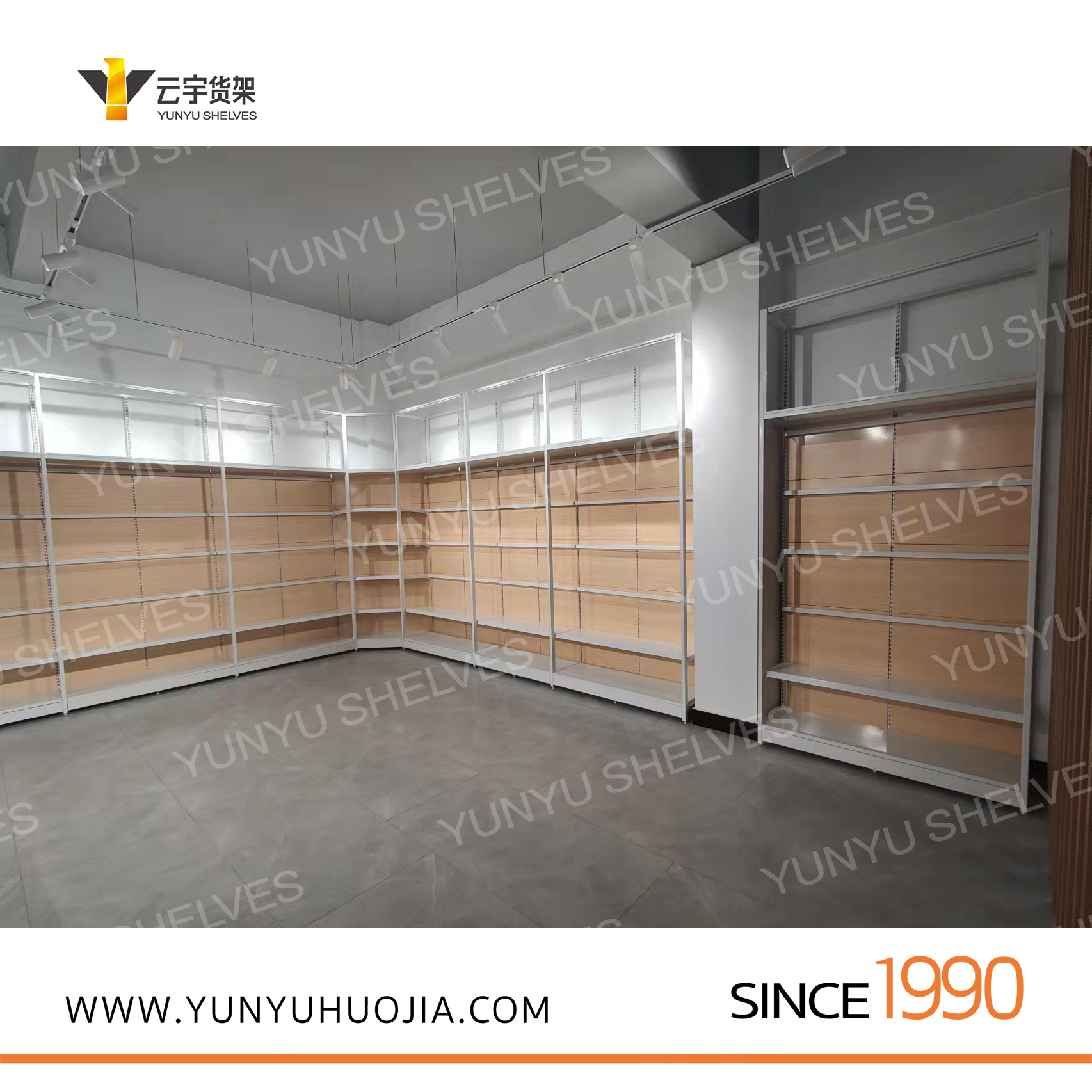 YYA7-002 新款木紋超市貨架