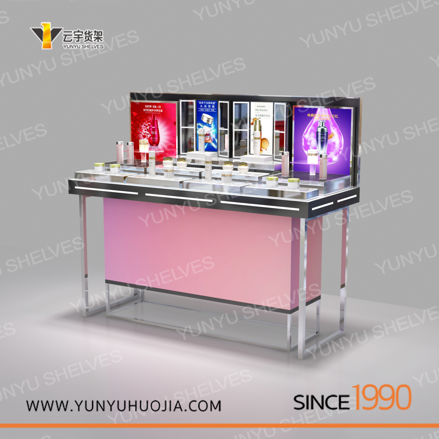 YYF1-004 化妝品展示架