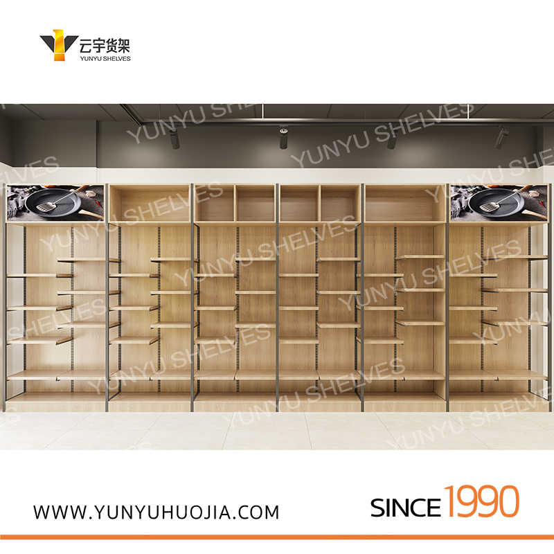 YYA7-027 特做木紋超市架