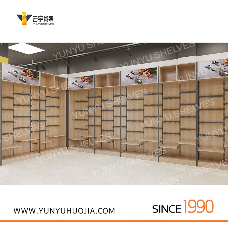 YYA7-027 特做木紋超市架