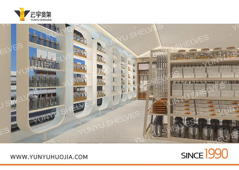 YYA-458 鋼木結(jié)構(gòu)堆頭展示架