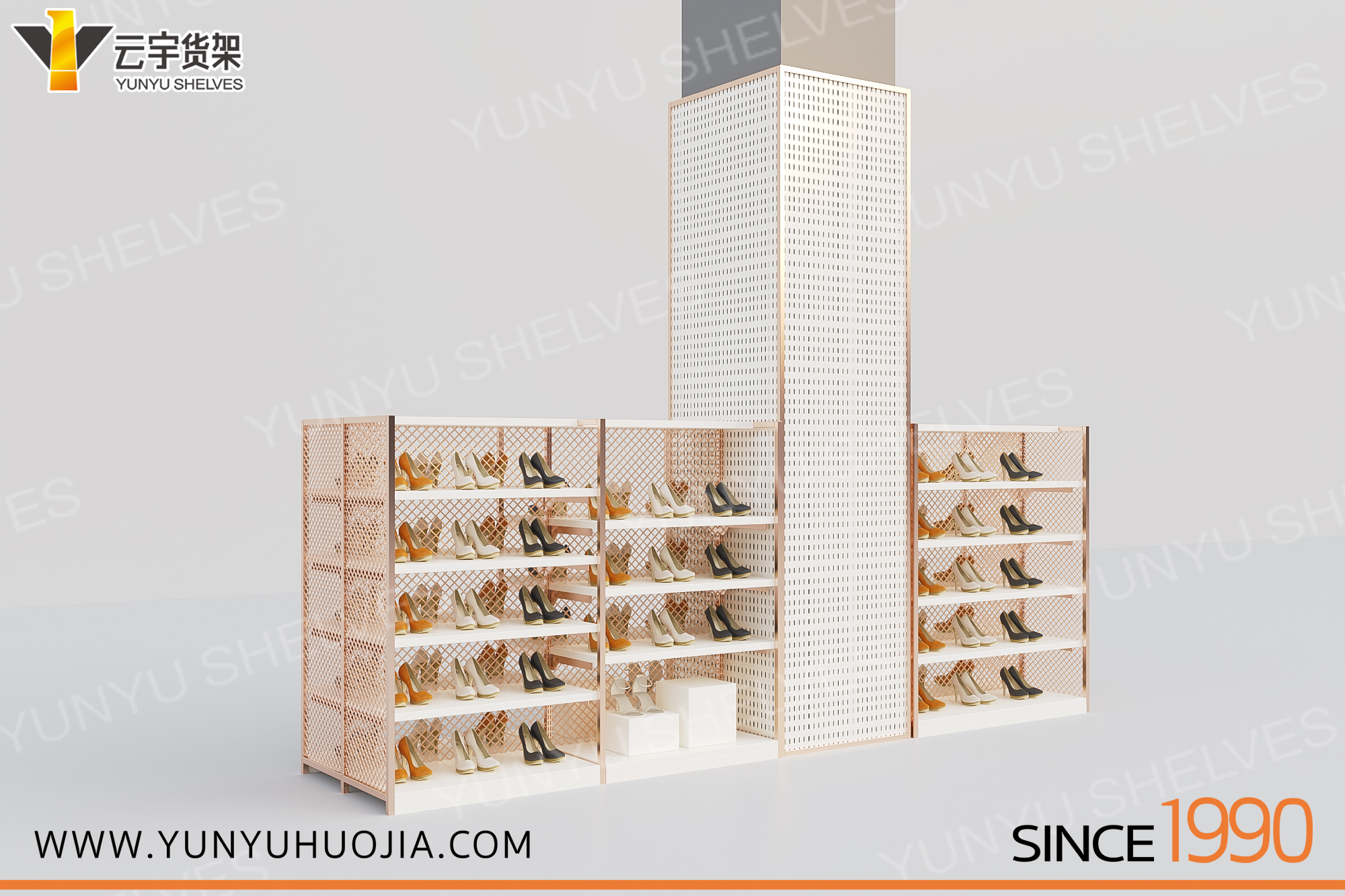 YYE-205 精品鞋展示架