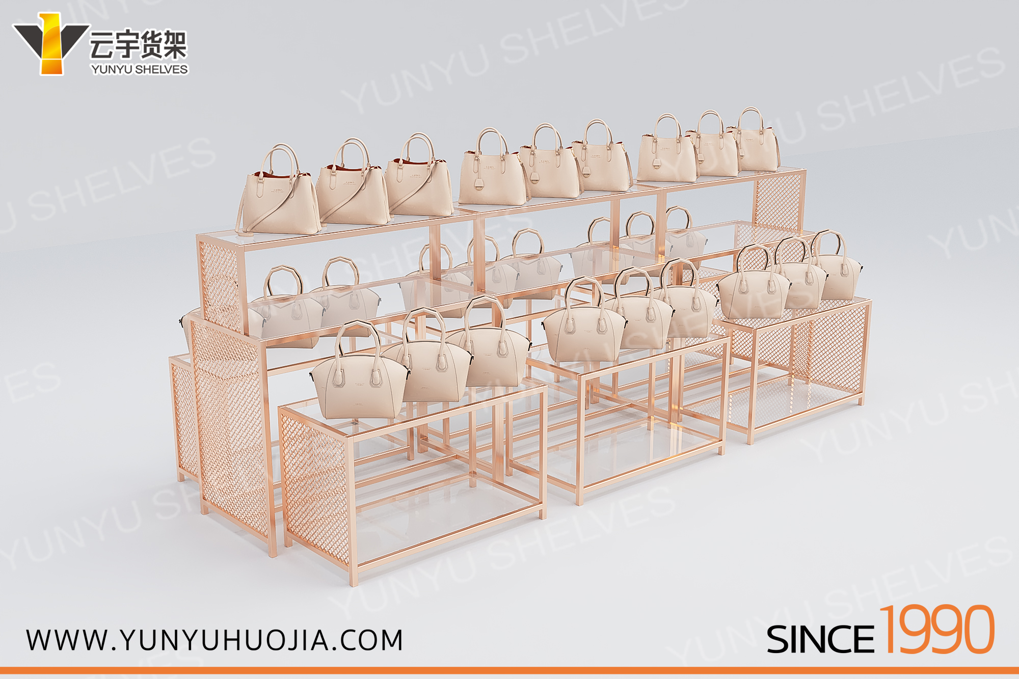 YYE-20?6 精品鞋包展示架