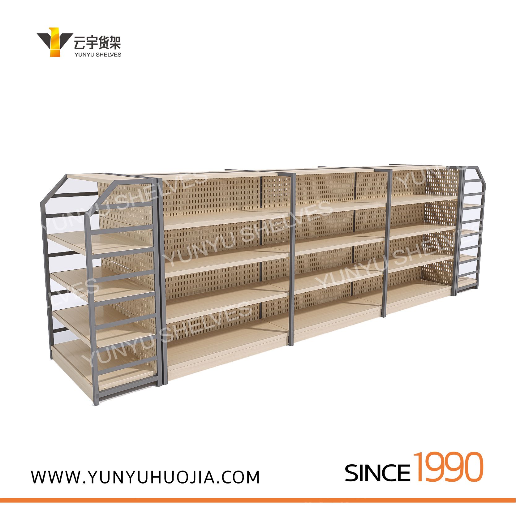 YYA7-019 特做木紋雙面架