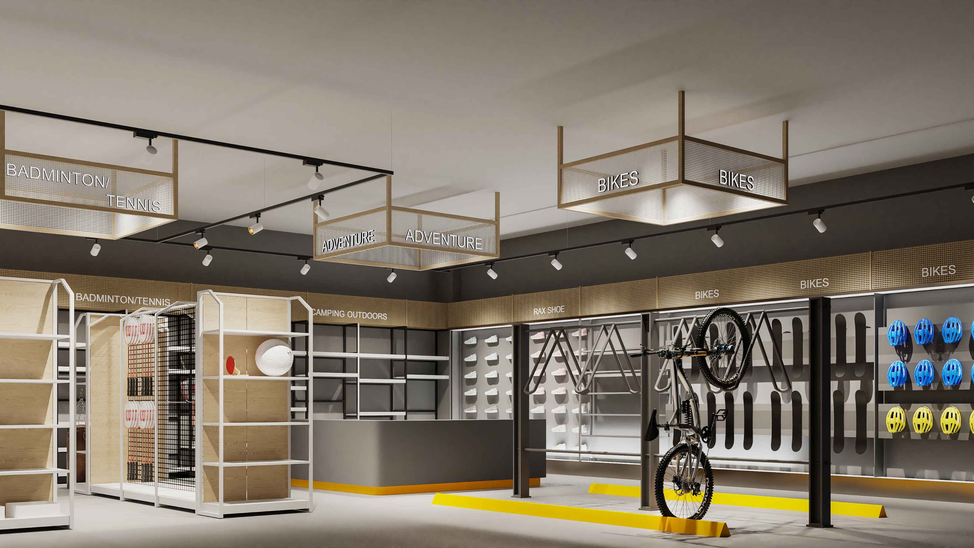 運(yùn)動(dòng)器材貨架